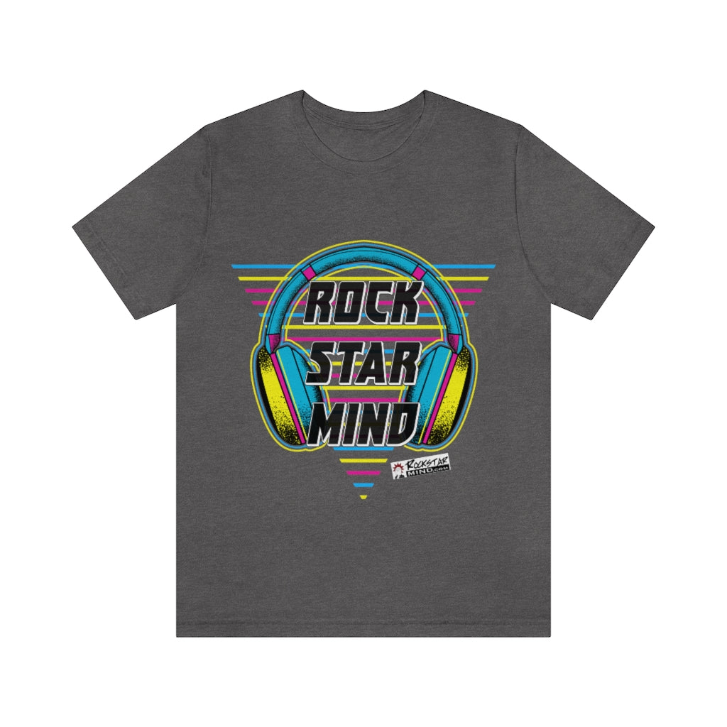 Rockstar Mind Neon Headphones Men's Tee