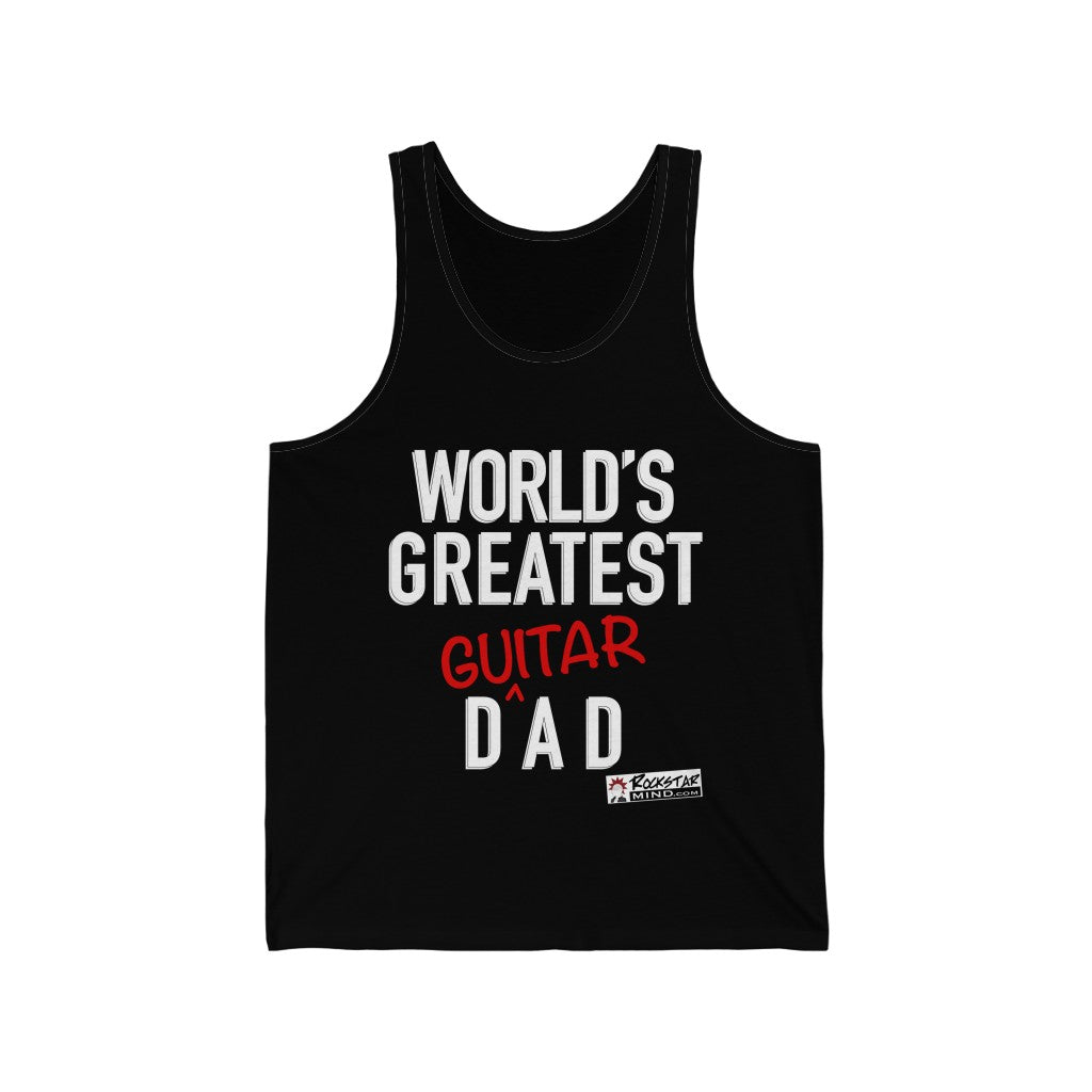 World's Greatest Guitar Dad Tank