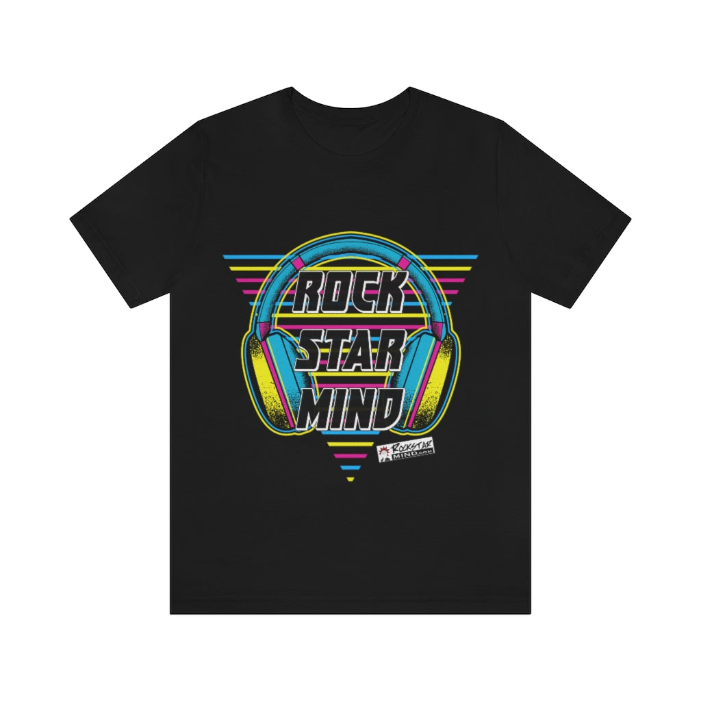 Rockstar Mind Neon Headphones Men's Tee