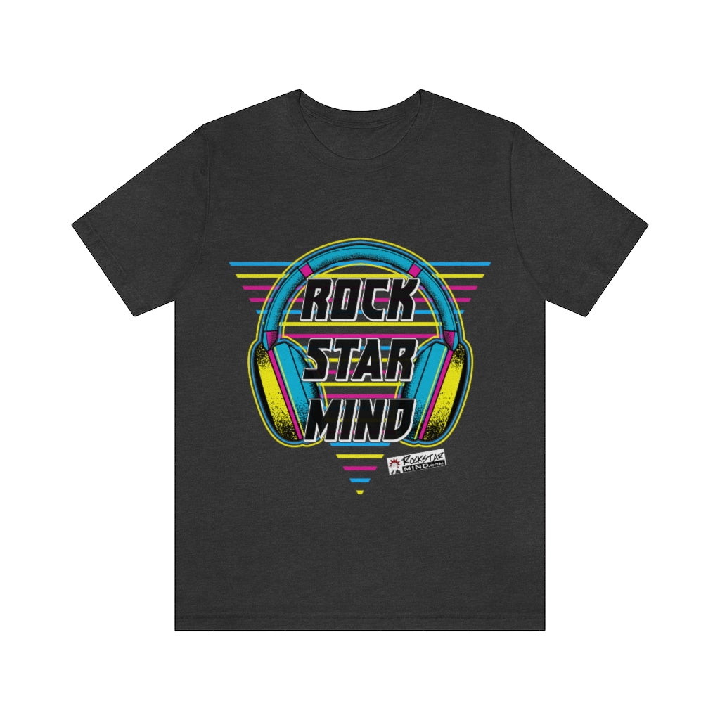 Rockstar Mind Neon Headphones Men's Tee