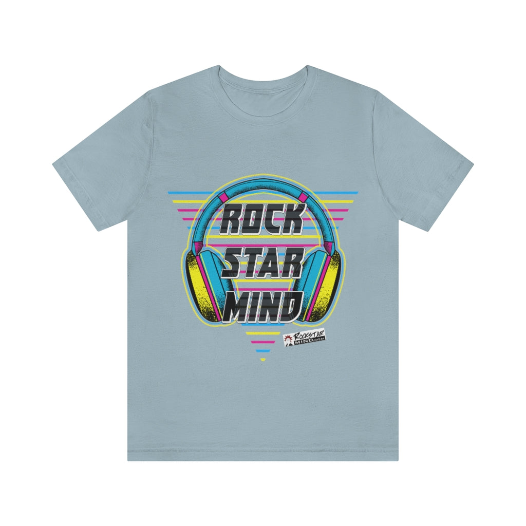 Rockstar Mind Neon Headphones Men's Tee