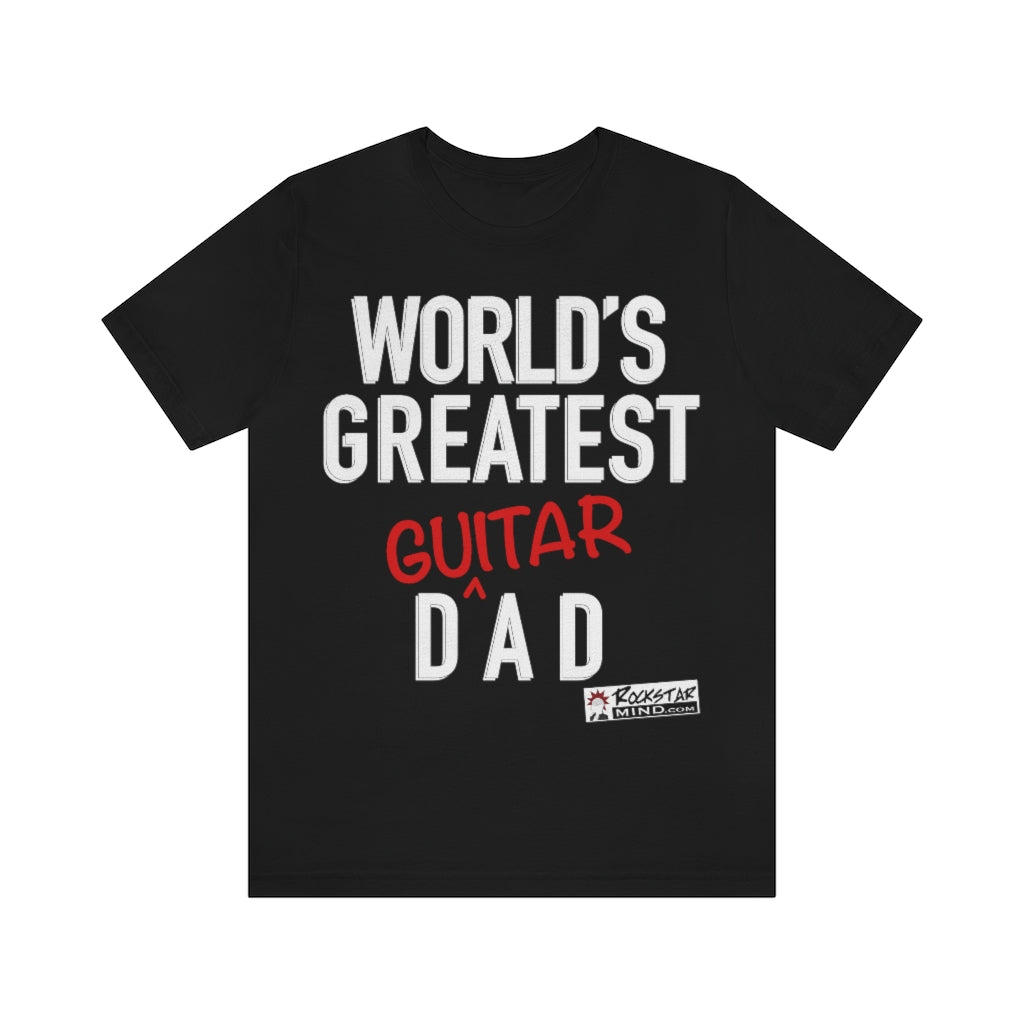 World's Greatest Guitar Dad Men's Tee